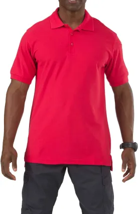 5.11 Tactical Utility Short Sleeve Polo Shirt, Poly-Cotton Fabric, Wrinkle Resistant, Style 41180
