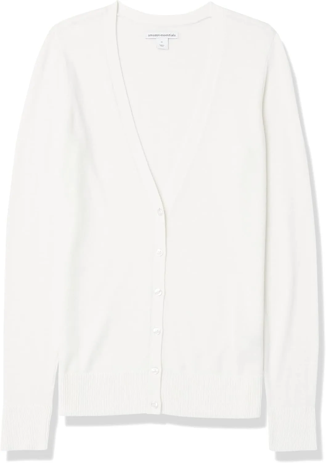Amazon Essentials Women's Lightweight V-Neck Cardigan Sweater (Available in Plus Size)