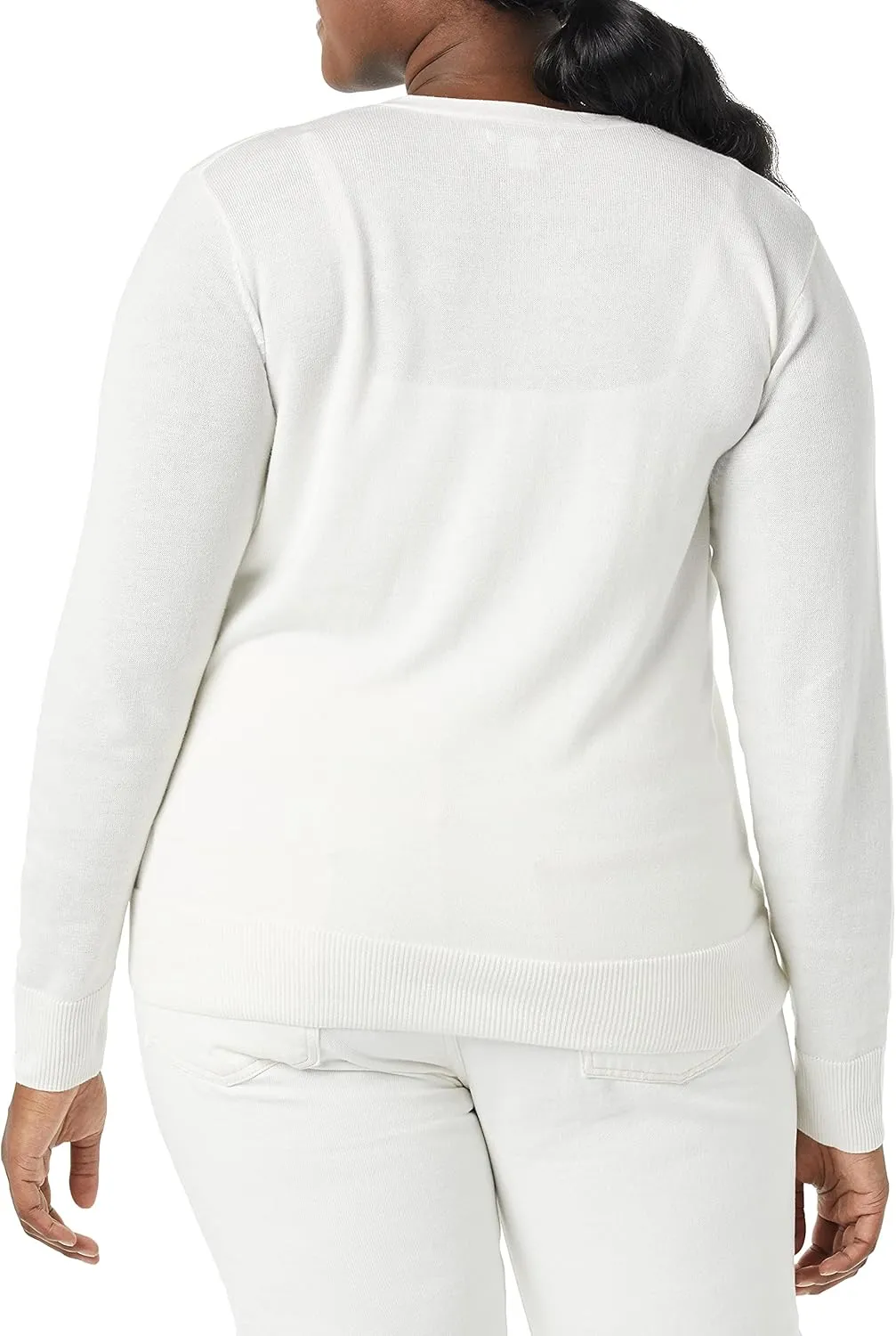 Amazon Essentials Women's Lightweight V-Neck Cardigan Sweater (Available in Plus Size)