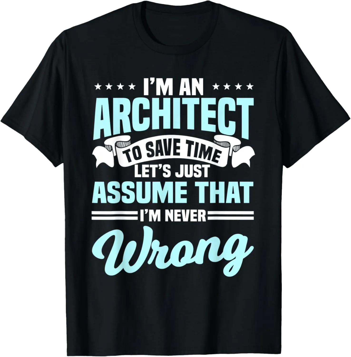 Architect Blueprint Designer Construction Plan Architecture T-Shirt