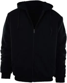 ChoiceApparel Mens Full Zipper Fleece Basic Hoodie with Lining ChoiceApparel Mens Full Zipper Fleece Basic Hoodie with Lining