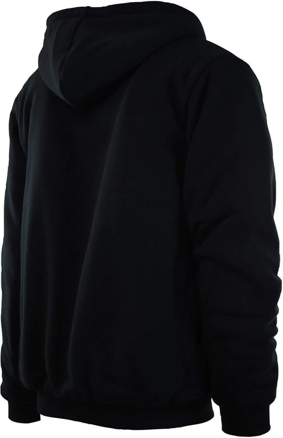 ChoiceApparel Mens Full Zipper Fleece Basic Hoodie with Lining