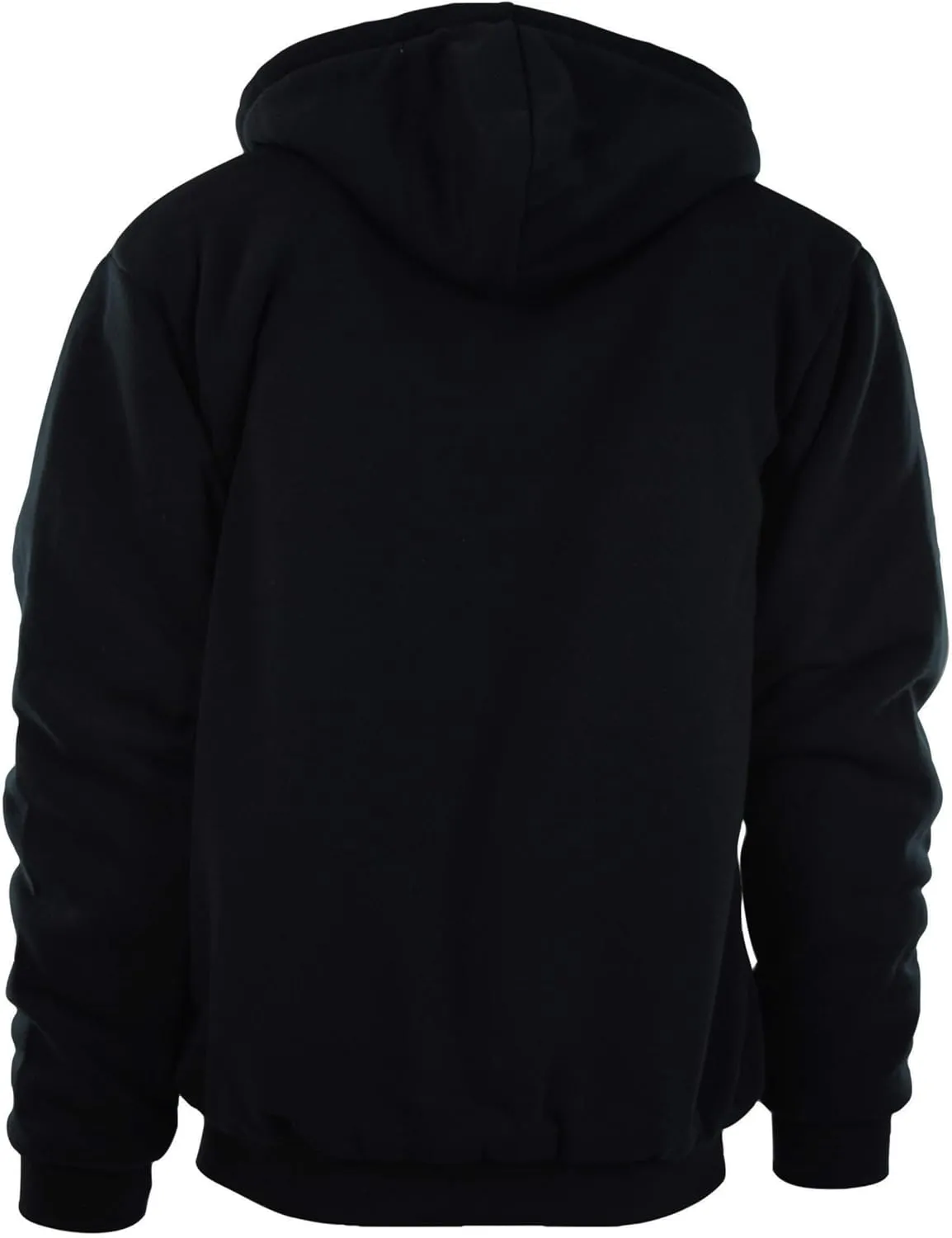 ChoiceApparel Mens Full Zipper Fleece Basic Hoodie with Lining