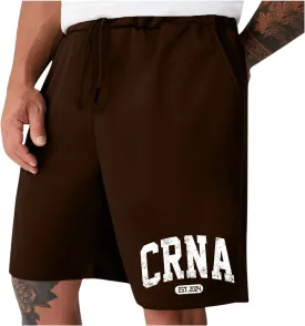Men's Letter Graphic Track Shorts Drawstring Waist Summer Workout Shorts Lightweight Casual Breathable Sport Shorts