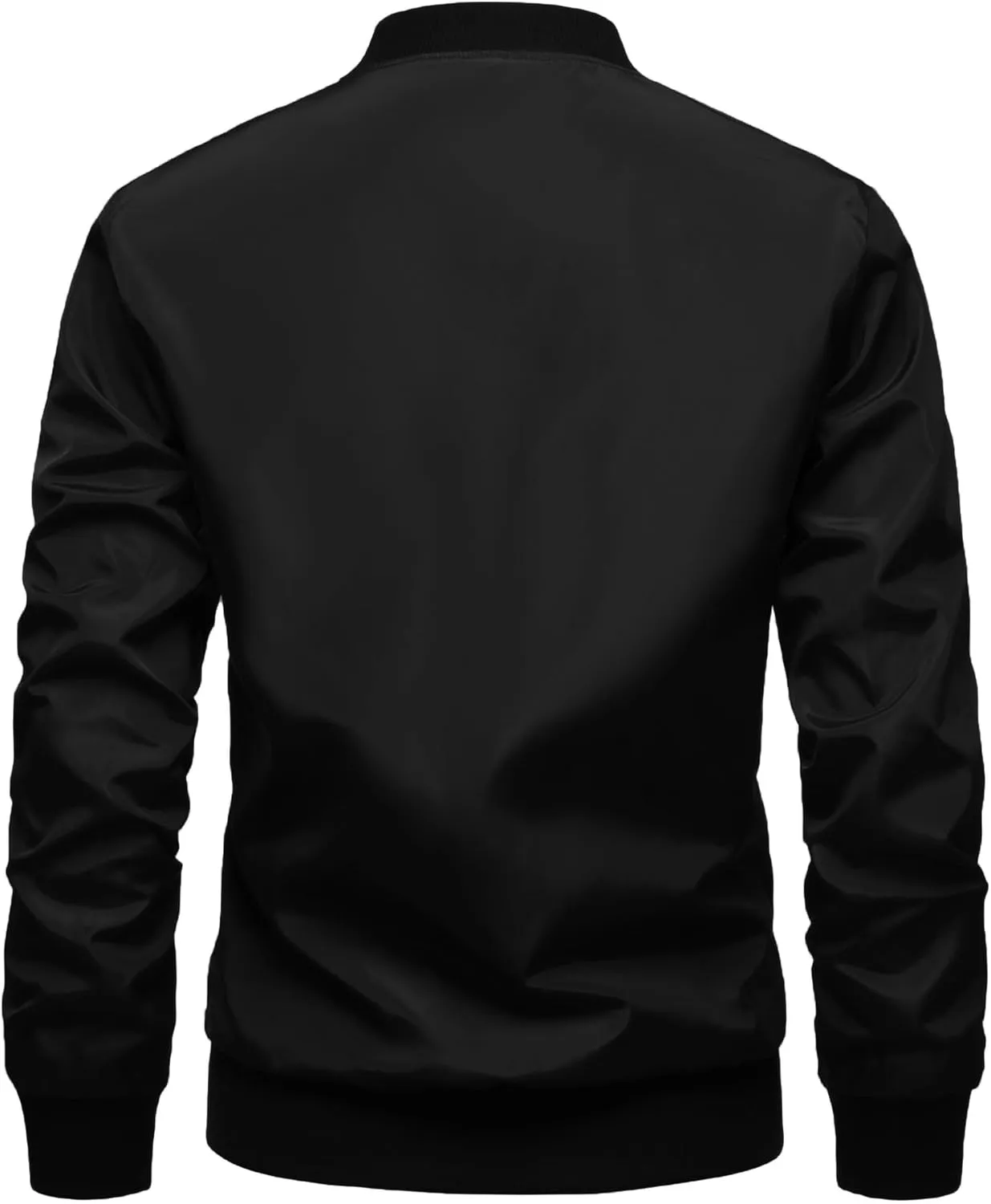 Men's Slim Fit Lightweight Bomber Jacket Softshell Sportswear Jacket Casual Bomber Jackets Fall Spring Summer Clothes