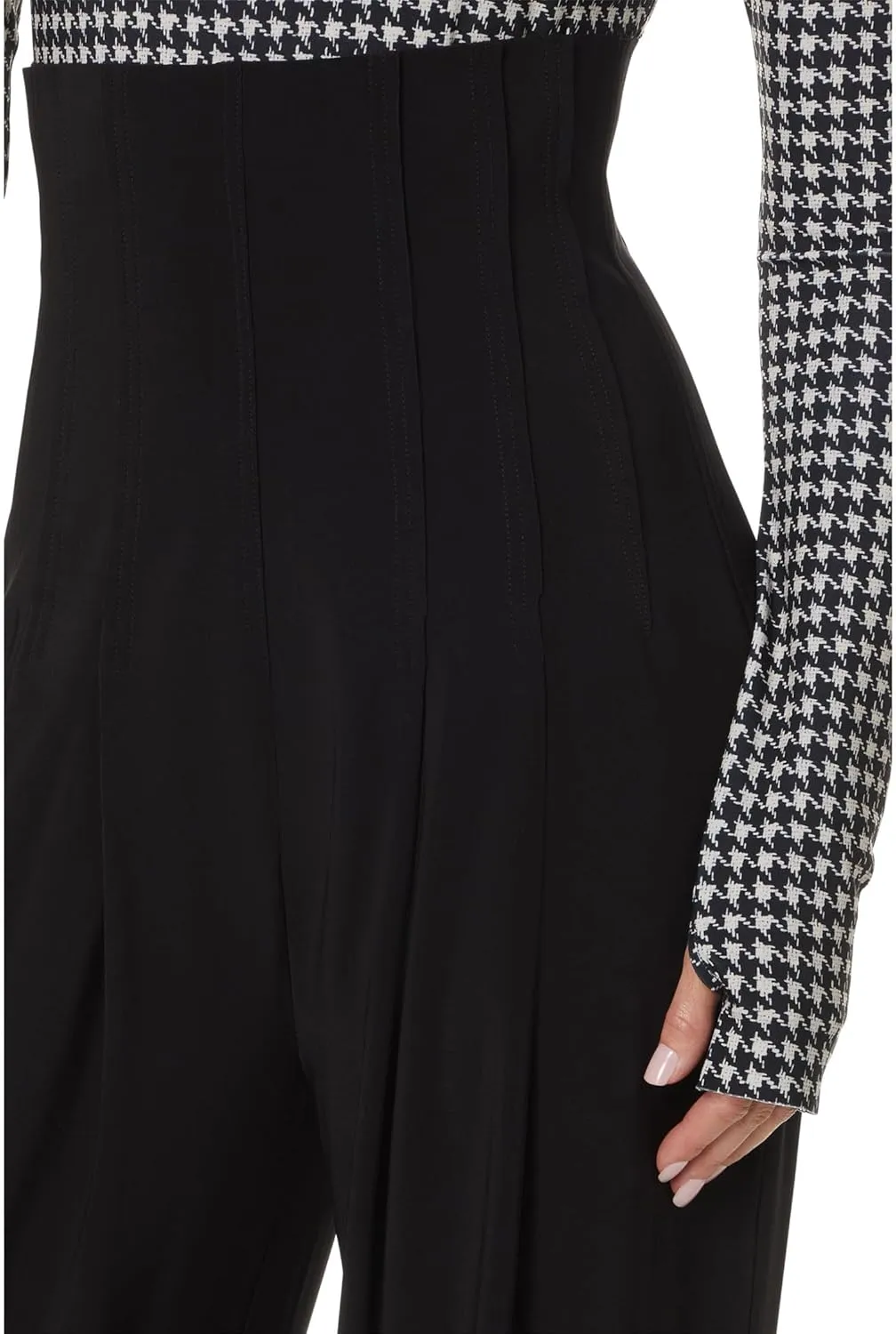 Norma Kamali Women's High Waist Tailored Pleat Pant