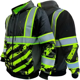 SafetyShirtz Men's SS360 ANSI Type-O Stealth Graphic Hoods and Zip Ups