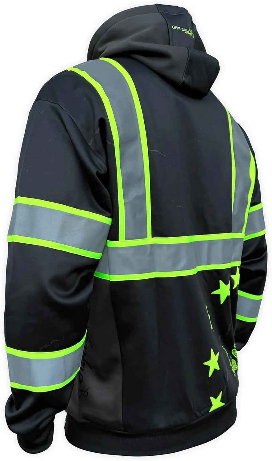 SafetyShirtz Men's SS360 ANSI Type-O Stealth Graphic Hoods and Zip Ups