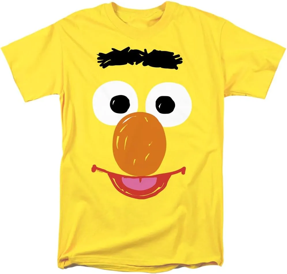 Sesame Street Big Face Crayon Sketch Costume Unisex Adult T Shirt Collection