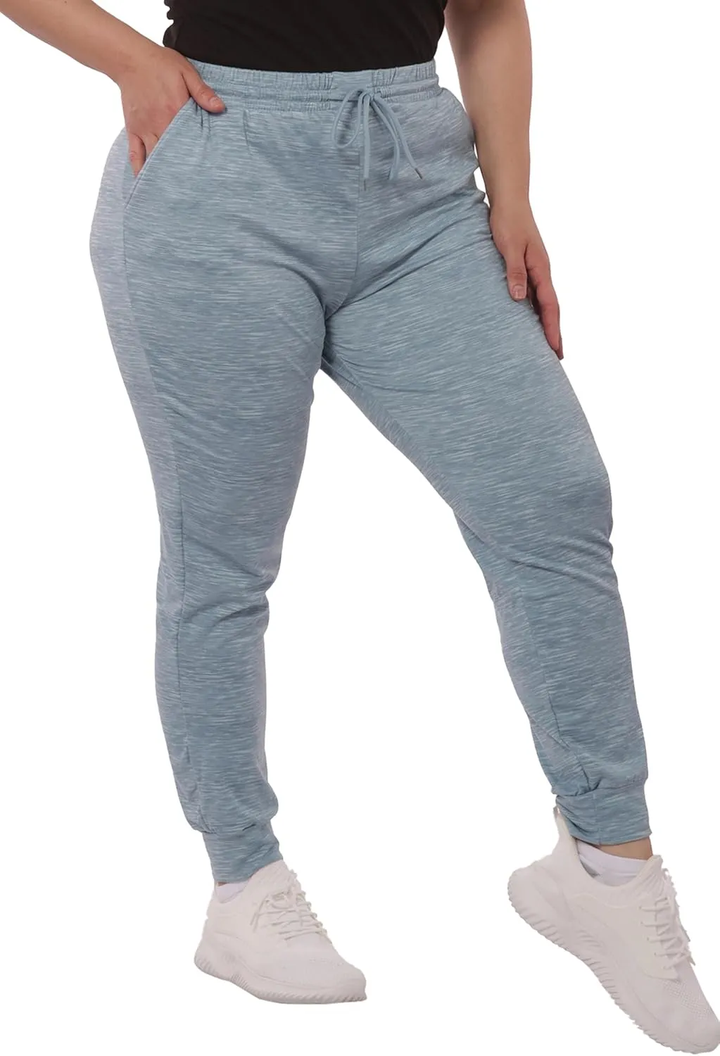 ShoSho Womens Plus Size Jogger Pants Sweatpants with Pockets