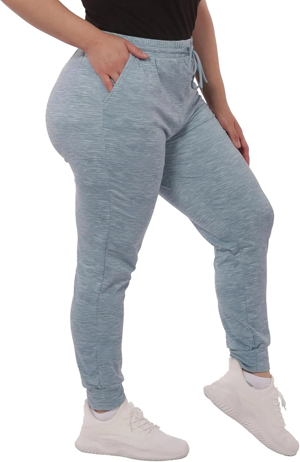ShoSho Womens Plus Size Jogger Pants Sweatpants with Pockets