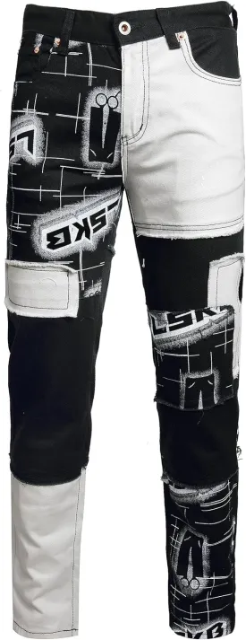 Slim Fit Men's Jeans, Ripped Stretch Jeans Denim Pants